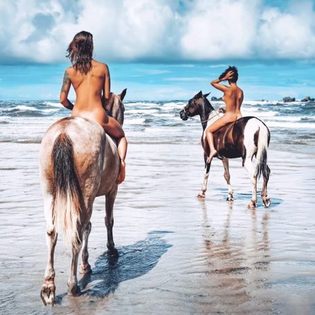 Strength and Sexuality: Nude Women on Horseback in Costa Rica